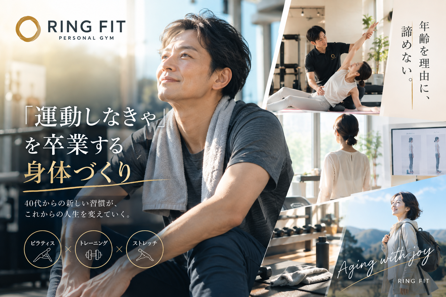 「運動しなきゃ」を卒業する身体づくり